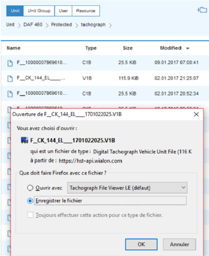 Fichier V1B Geolocalisation données sociales chronotachygraphe