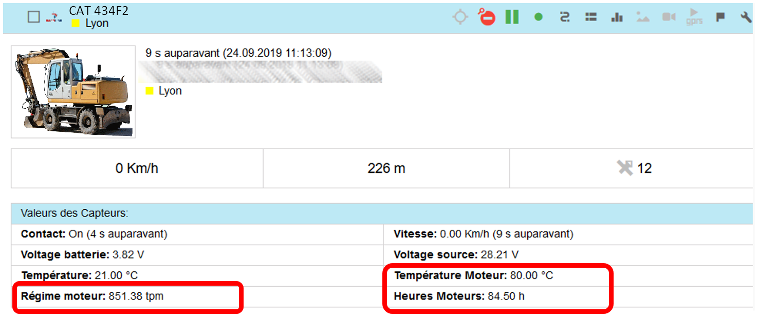 géolocalisation engins travaux publics