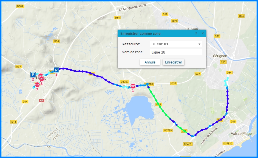 geolocalisation des bus